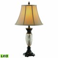 Marketplace Tempe 31.25'' High 1-Light Table Lamp - Antique Mercury - Includes LED Bulb 98305-LED